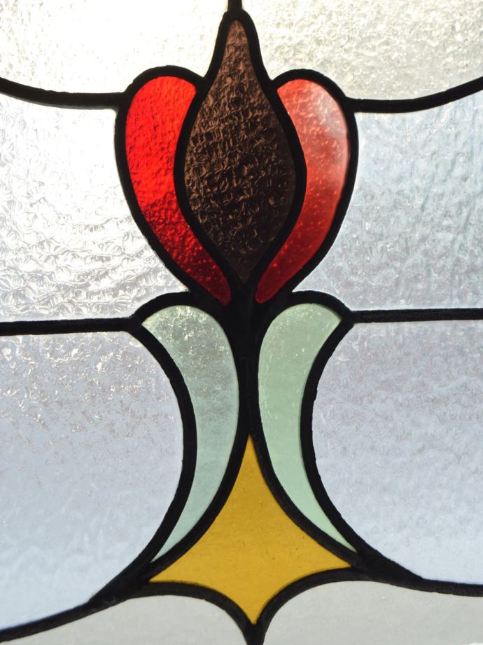 ステンドグラスのお花