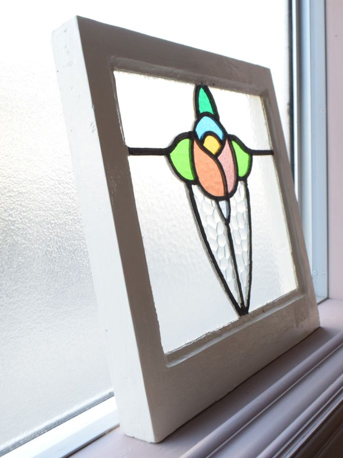 アンティークのステンドガラス