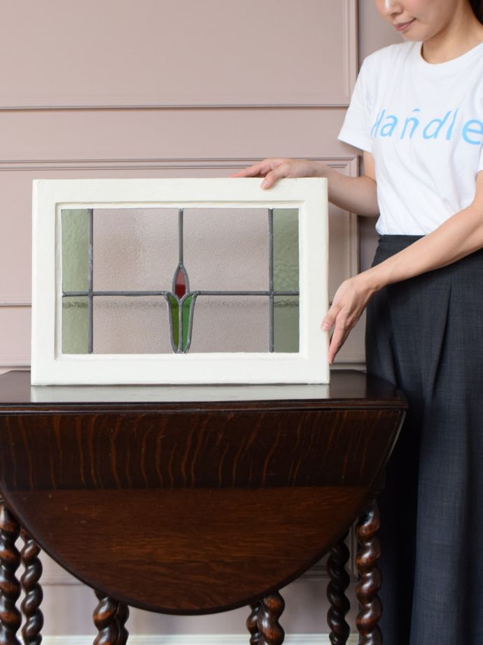 アンティークのステンドガラス