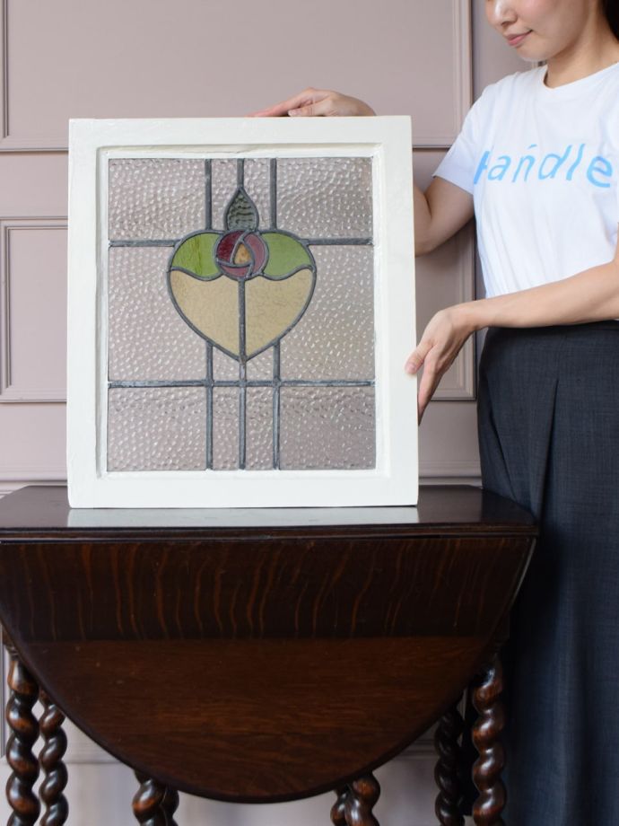 アンティークのステンドガラス