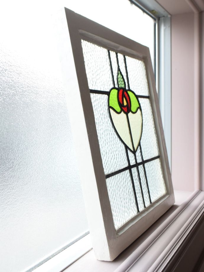 アンティークのステンドガラス