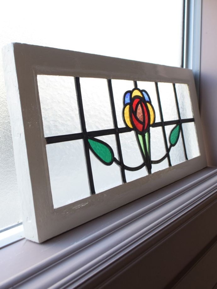 アンティークのステンドガラス