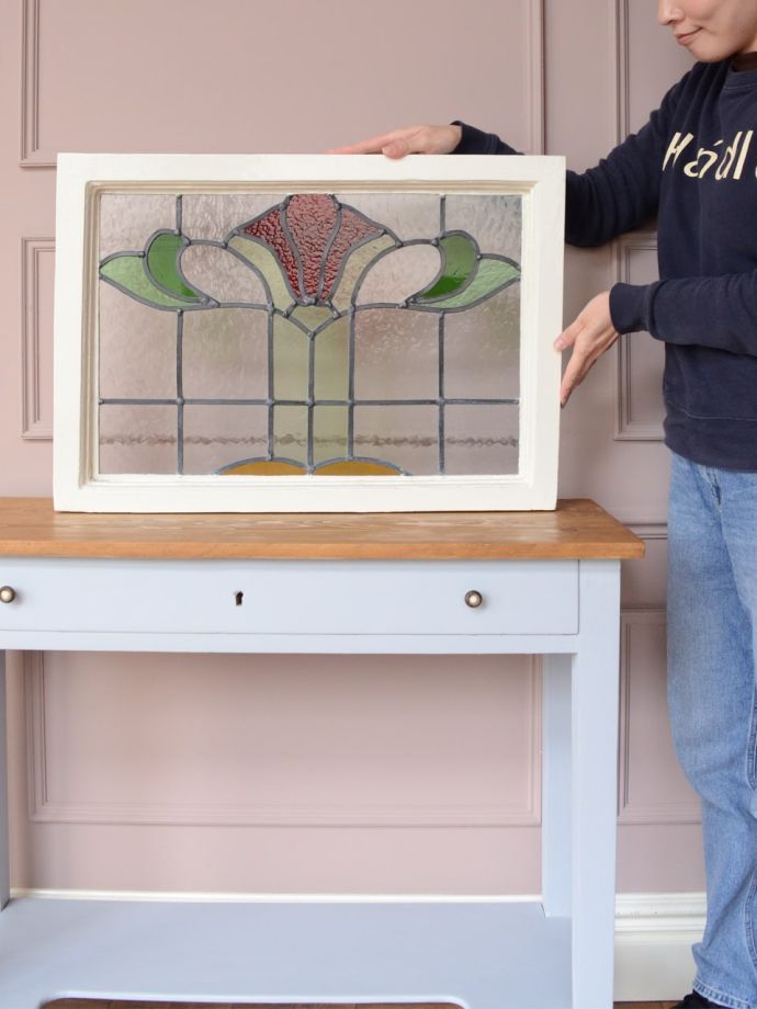 アンティークのステンドグラス