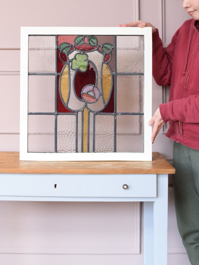 アンティークのステンドグラス