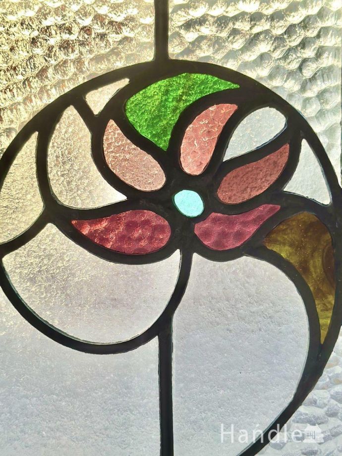 ステンドグラスのお花