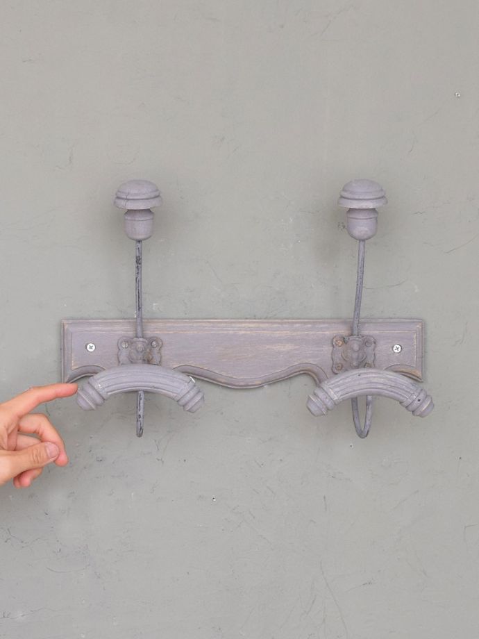 フレンチアンティーク調の壁フック