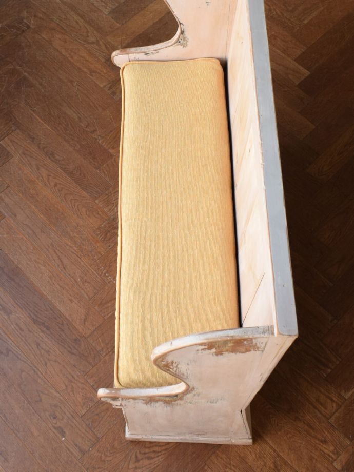 アンティークの椅子の座面