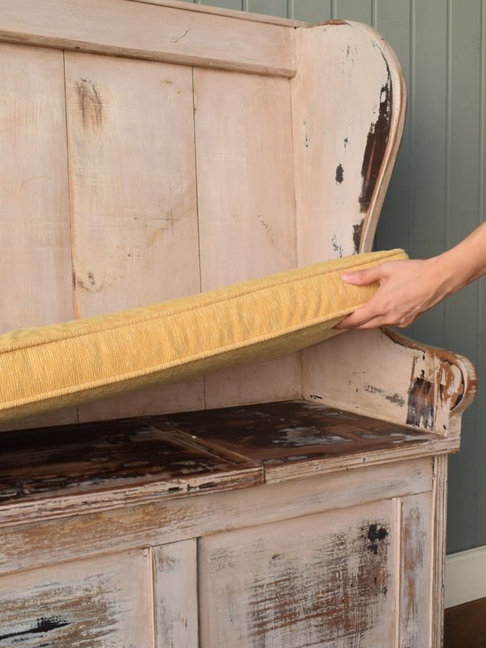 取り外しできる座面