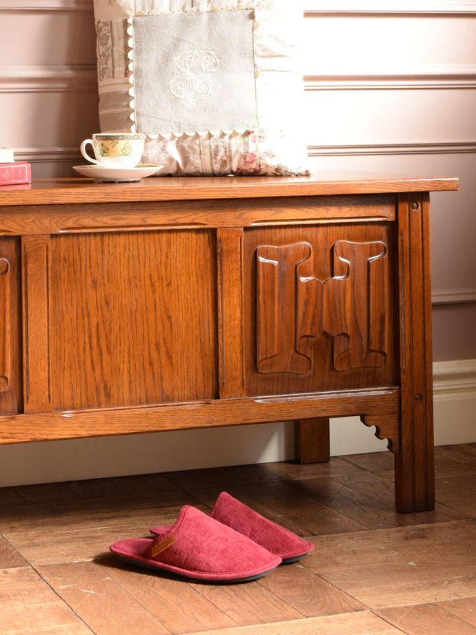 ブランケットボックスの装飾