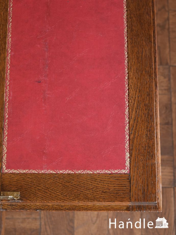 アンティークビューローのデスク