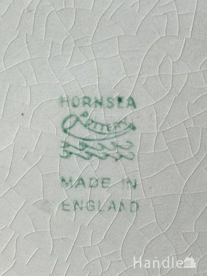 フラワーベースのバックスタンプ