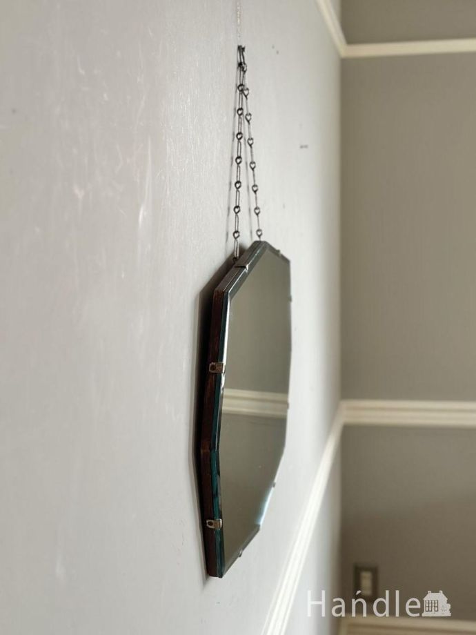 アンティークミラーの側面