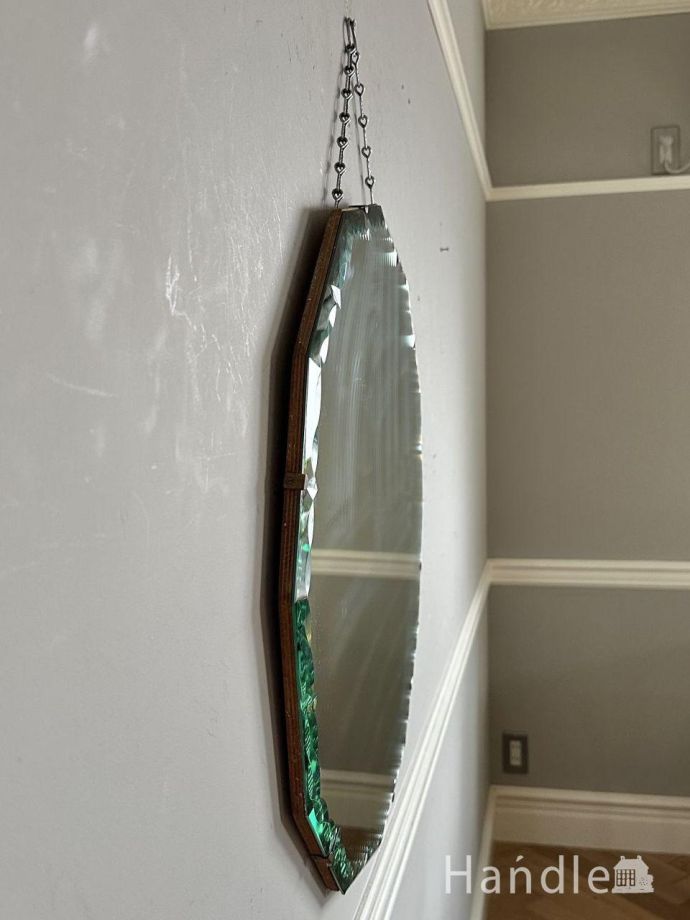 アンティークミラーの側面