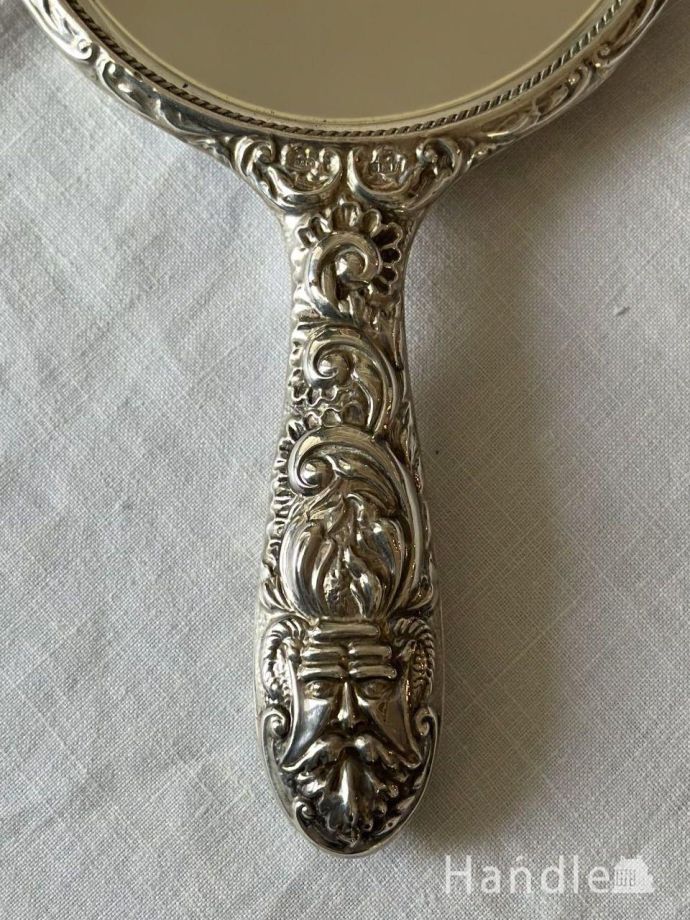 シルバープレートのミラー