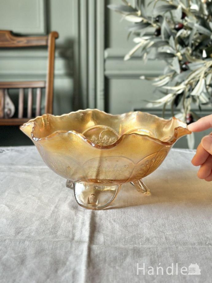 アンティークのガラス食器