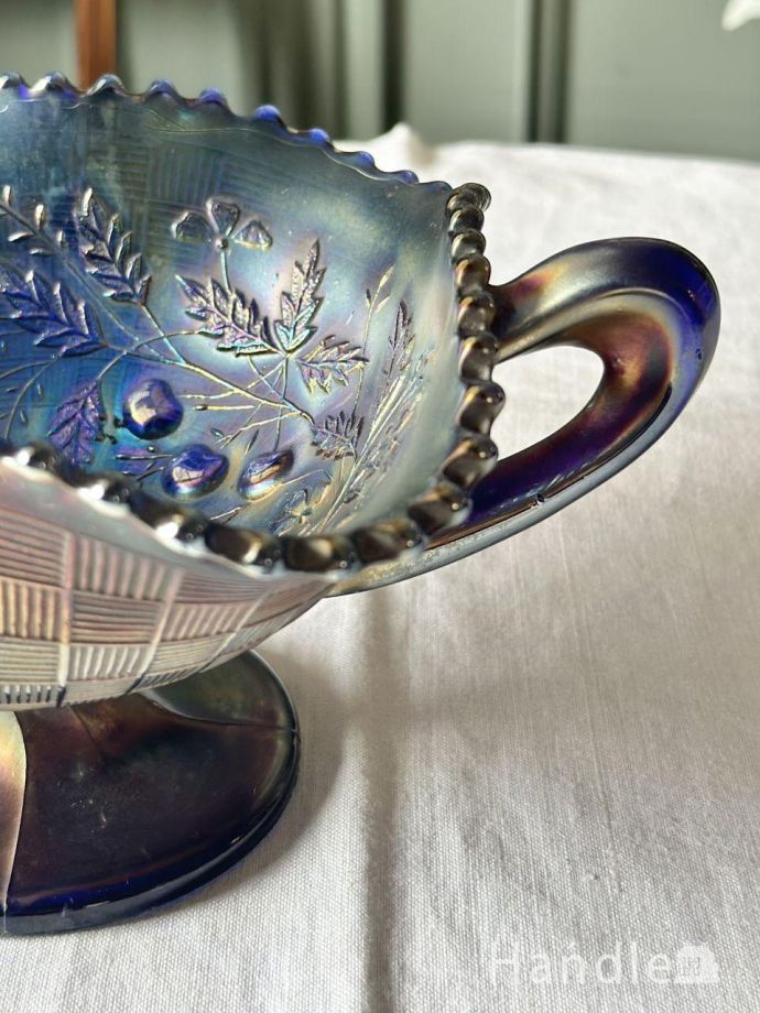 アンティークガラスの器