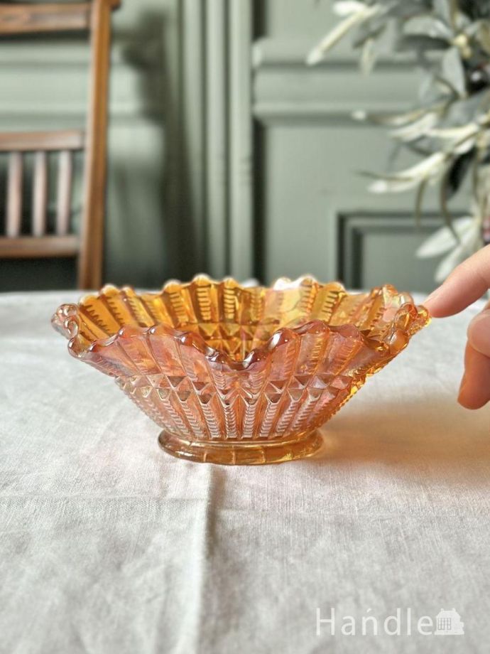 アンティークのガラス食器