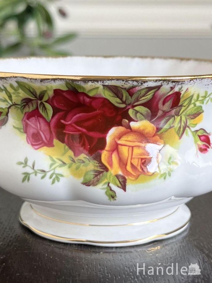 アンティークのシュガーボウル