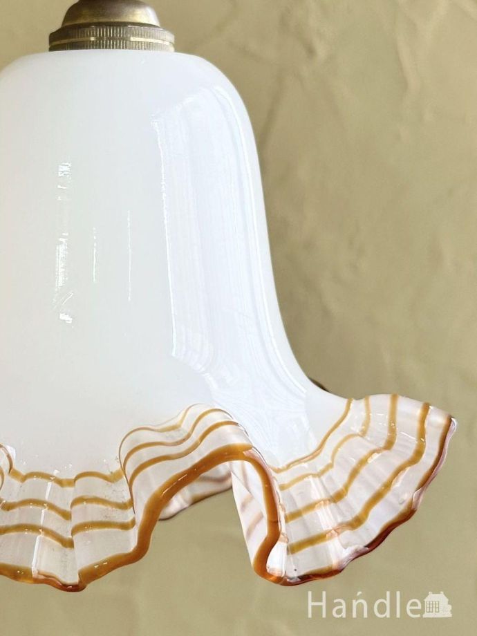 アンティークガラスのシェード