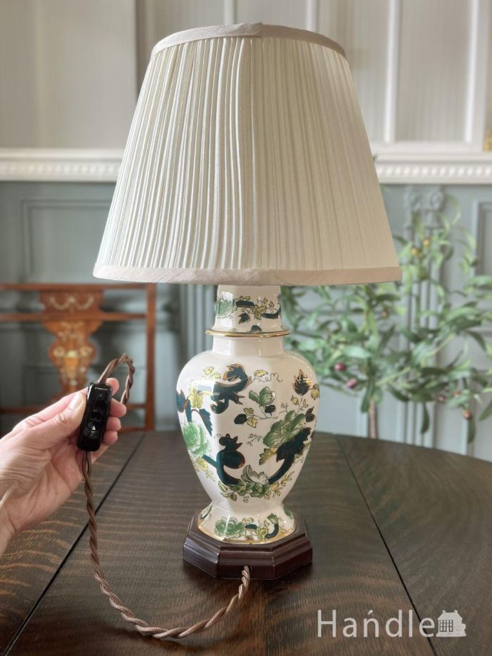 テーブルランプのスイッチ