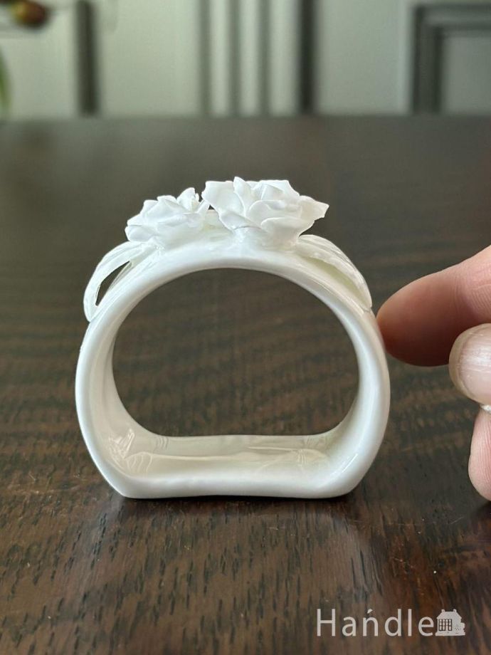 ナプキンリングの横