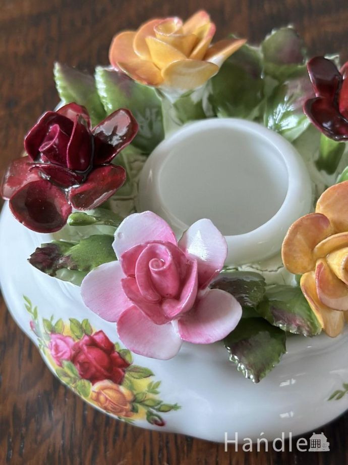 アンティークのキャンドルスタンド