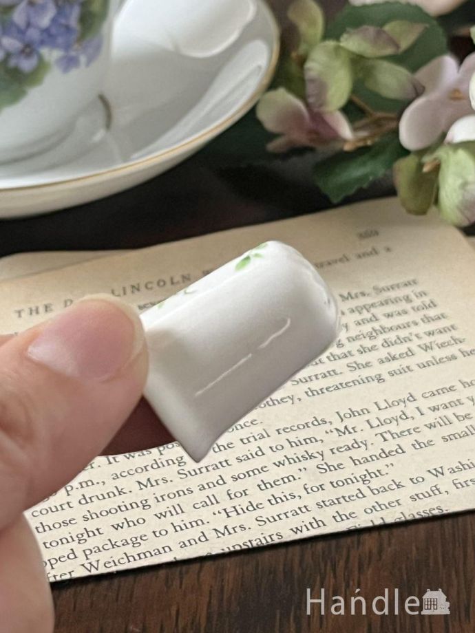 英国アンティークのおしゃれなシンブル