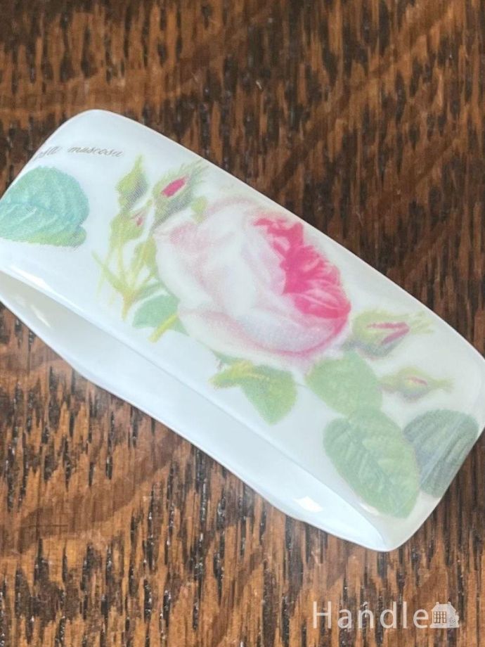 陶器で出来たナプキンリング