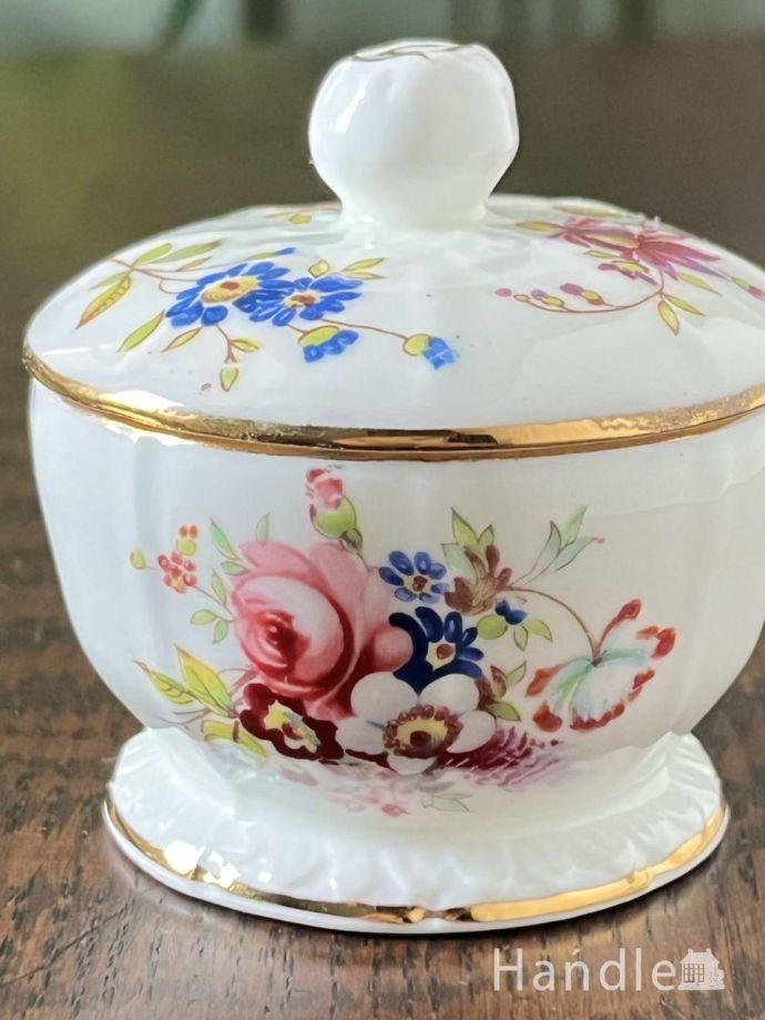 アンティークのシュガーポット