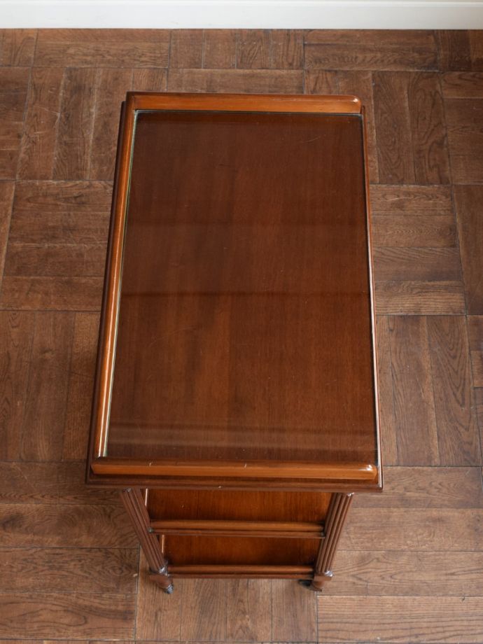 アンティークワゴンの天板