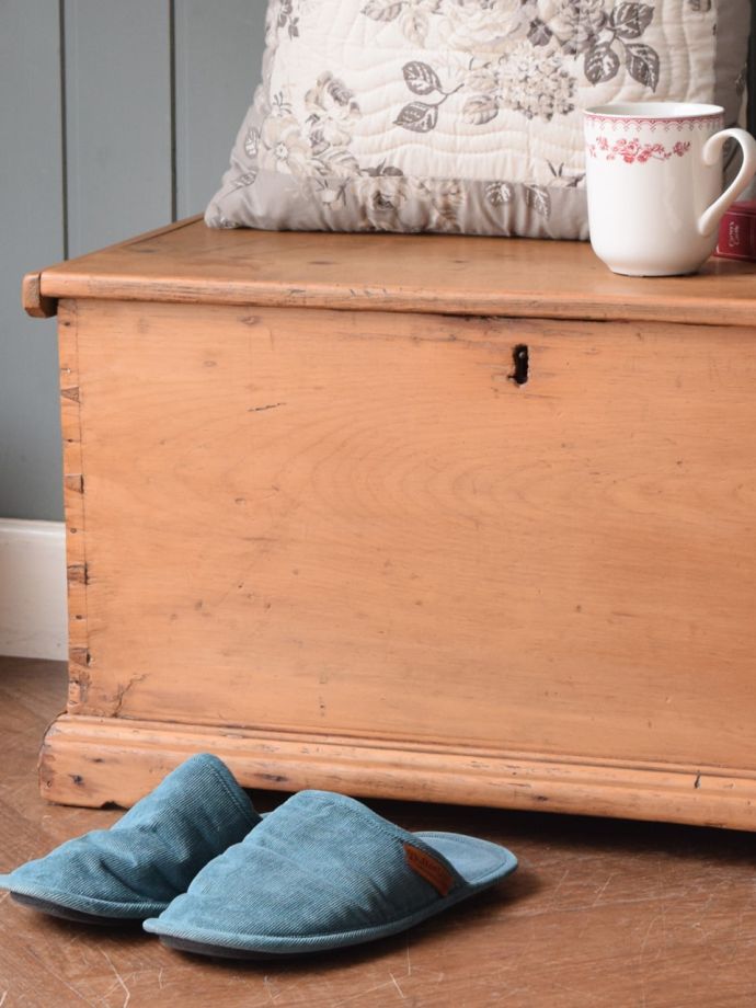 ブランケットボックスの装飾