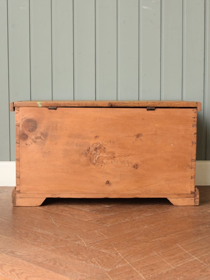 ブランケットボックスの後ろ姿