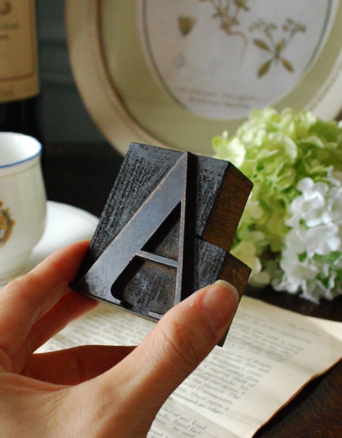 木製のスタンプ