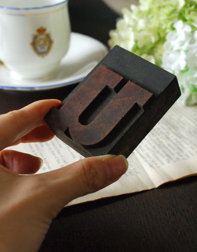 木製のスタンプ