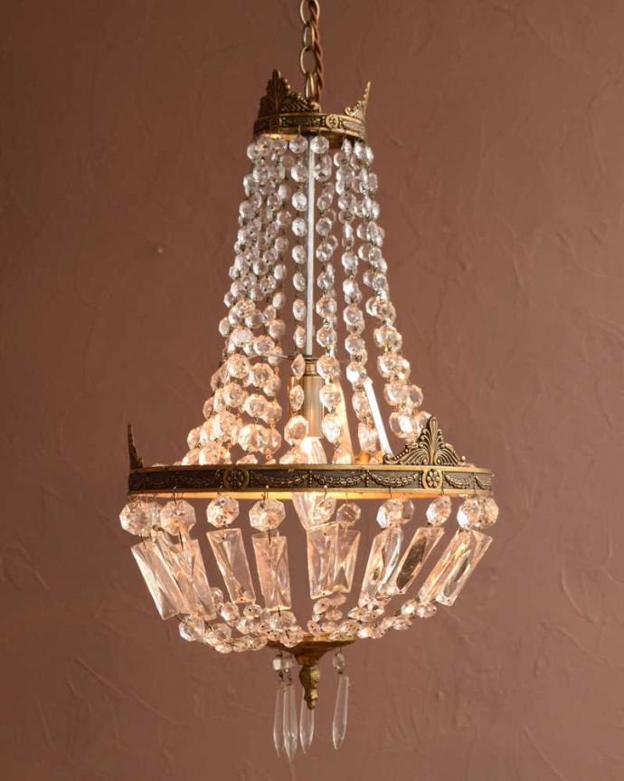 アンティークのシャンデリア