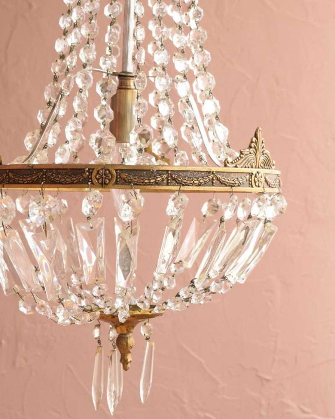 オーバーホウルしたシャンデリア