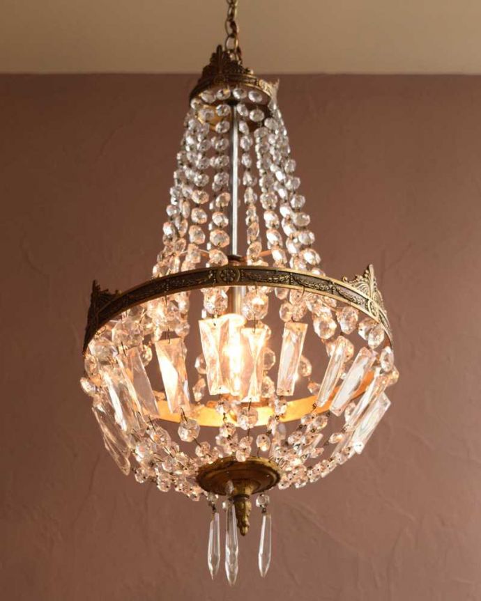 アンティークシャンデリアの特別感