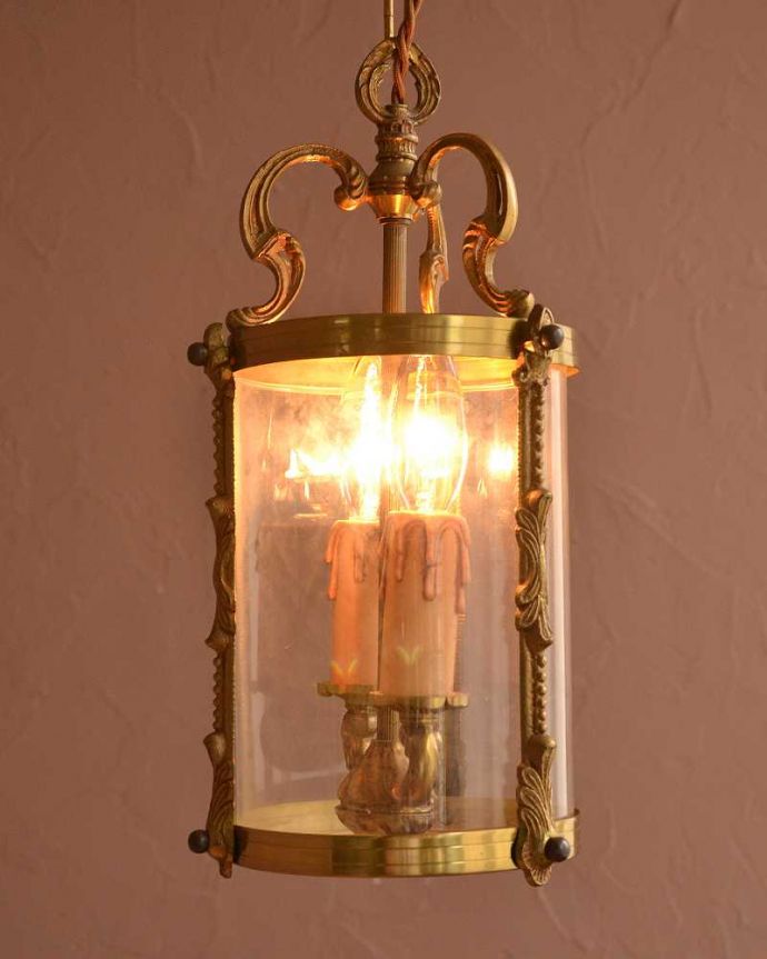 アンティークのランタンシャンデリア