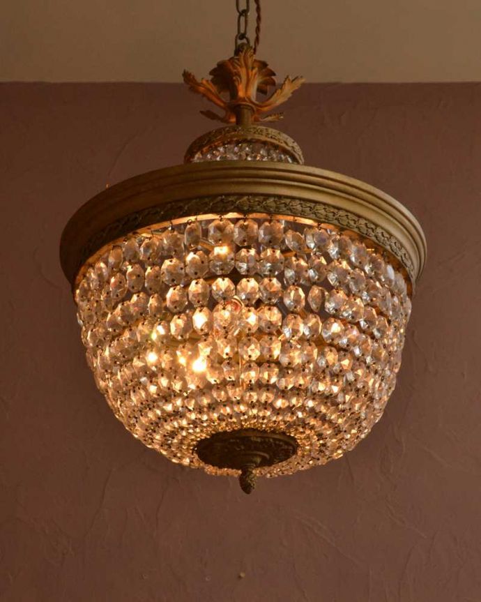 アンティークシャンデリアの特別感