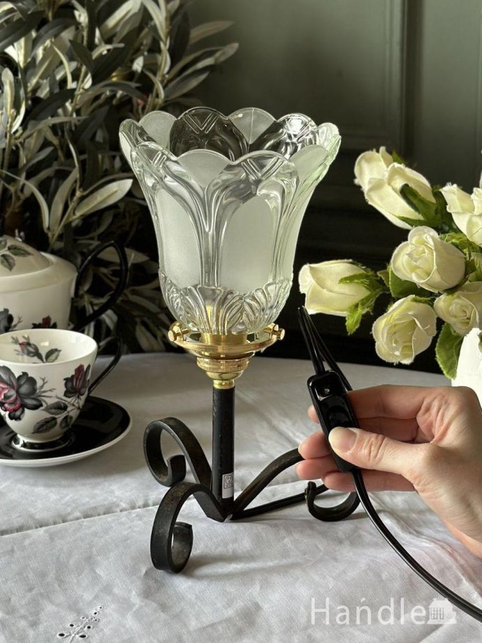 テーブルランプのスイッチ