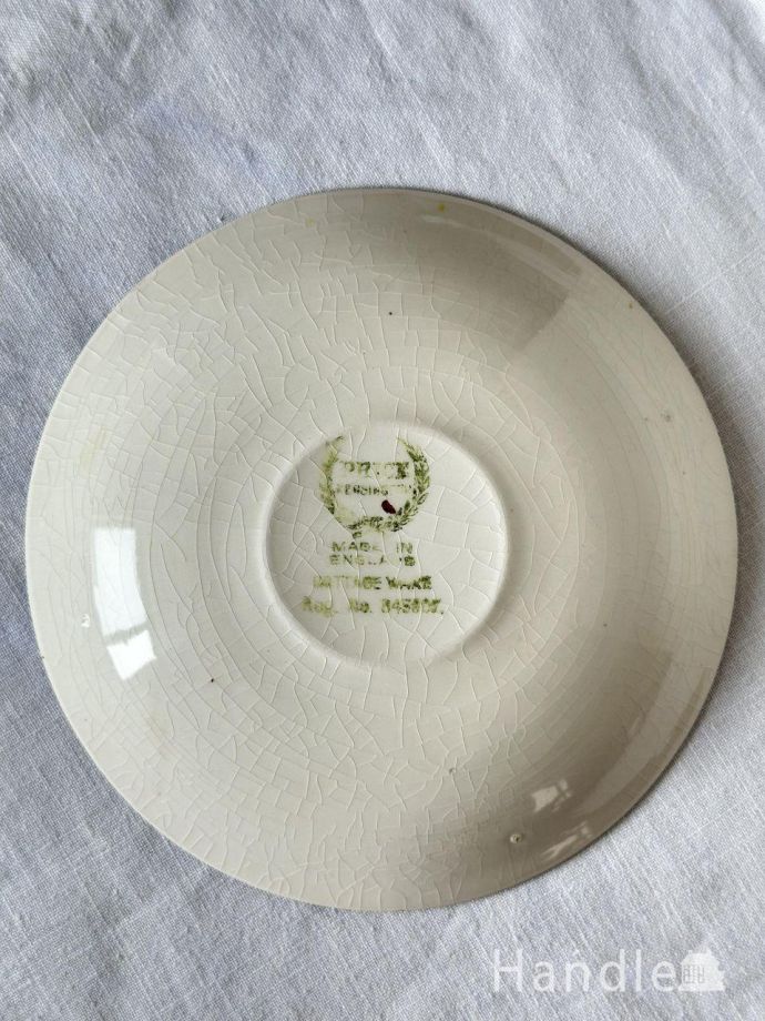 プレートの後ろ