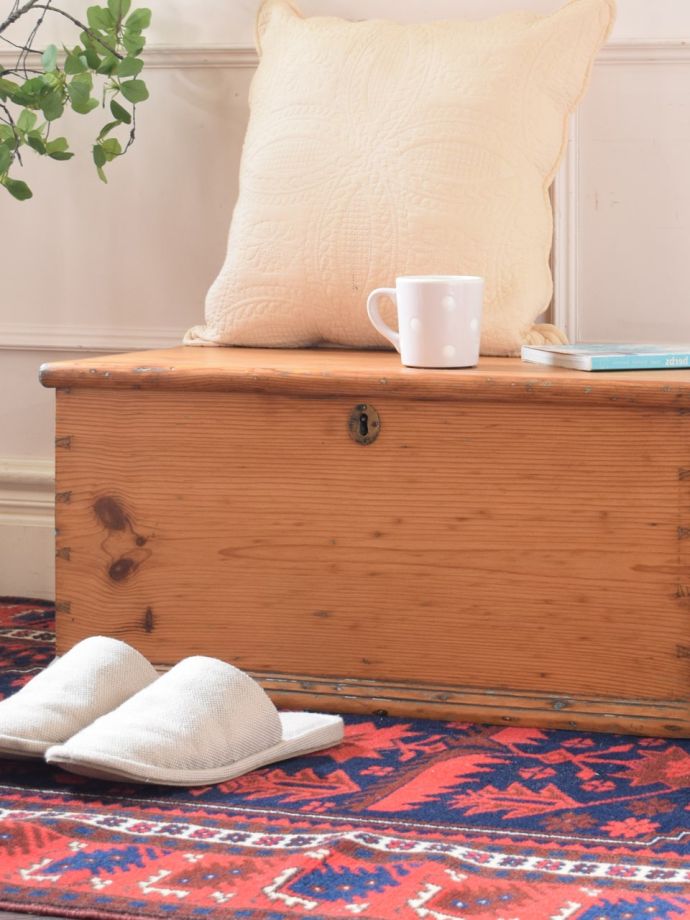 ブランケットボックスの装飾