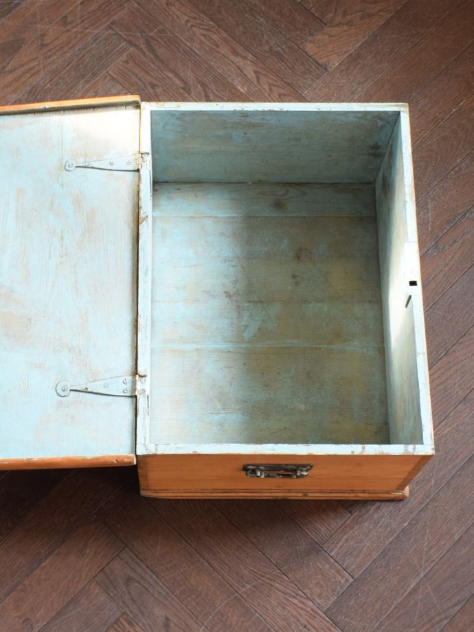 ブランケットボックスの中