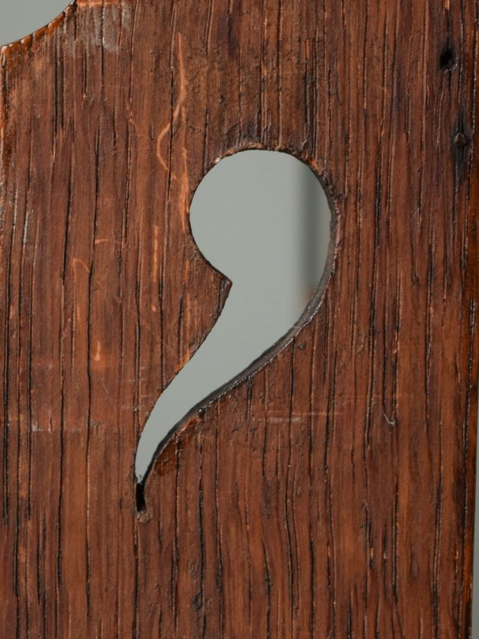 アンティークシェルフの取り付け