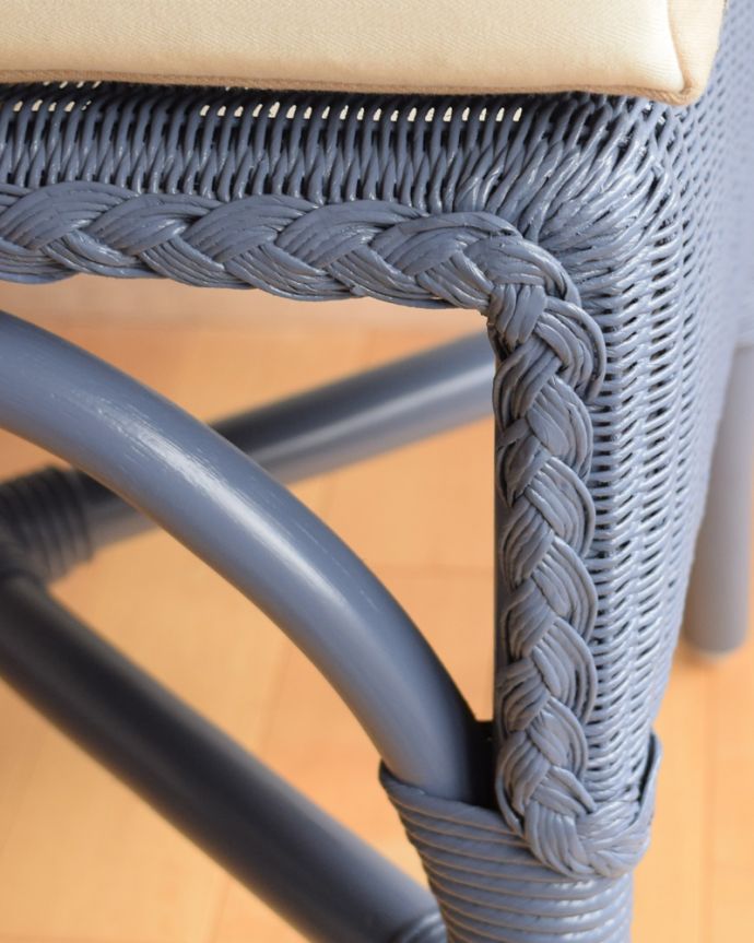 オリジナルロイド Handleオリジナル ロイドルームチェア(Dreamer's Tea)。可愛い編み目模様もロイドルームの魅力の一つ。(hol-02dt)