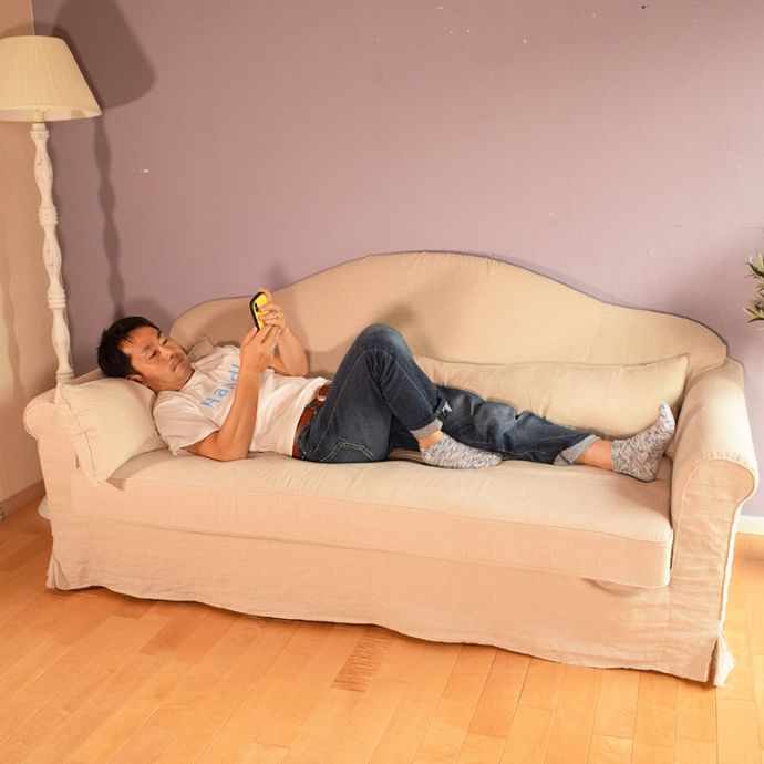 男性もゆったりサイズ