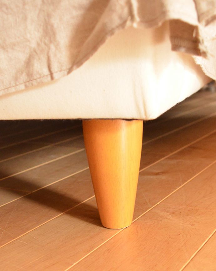 オシャレなソファの脚