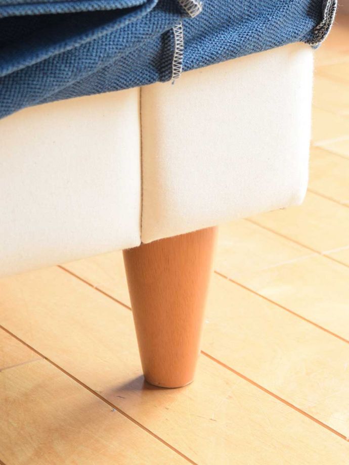 オシャレなソファの脚