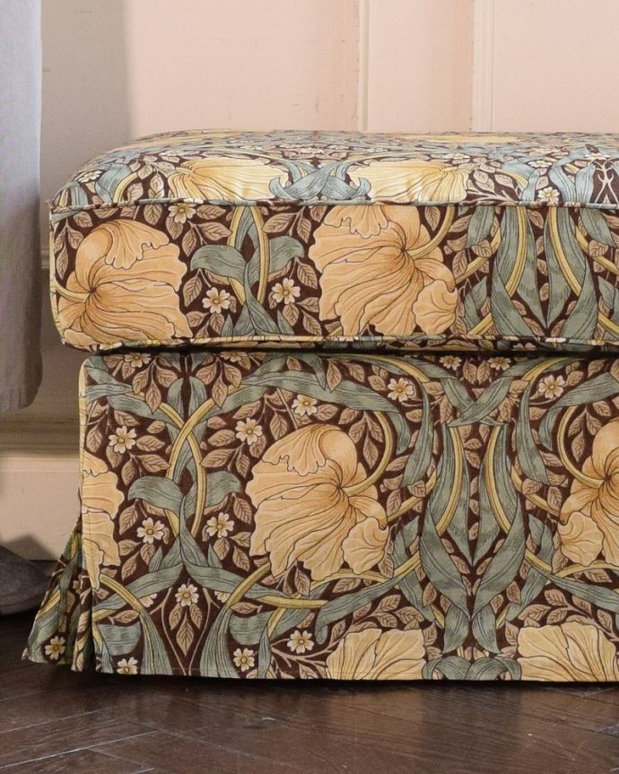 アンティーク風の椅子 アンティーク風 お家の洗濯機で洗えるHandleオリジナルスツール ピンパネル。(hos-201)