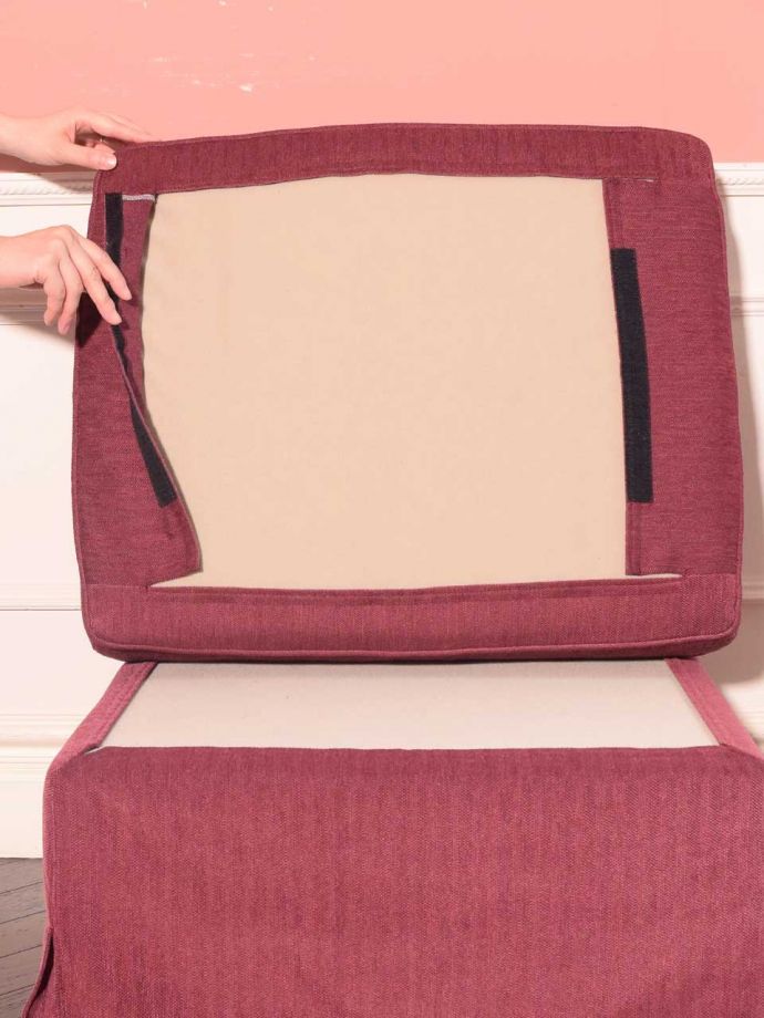 お家の洗濯機で洗えるスツール